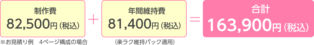 スタンダード制作の料金
